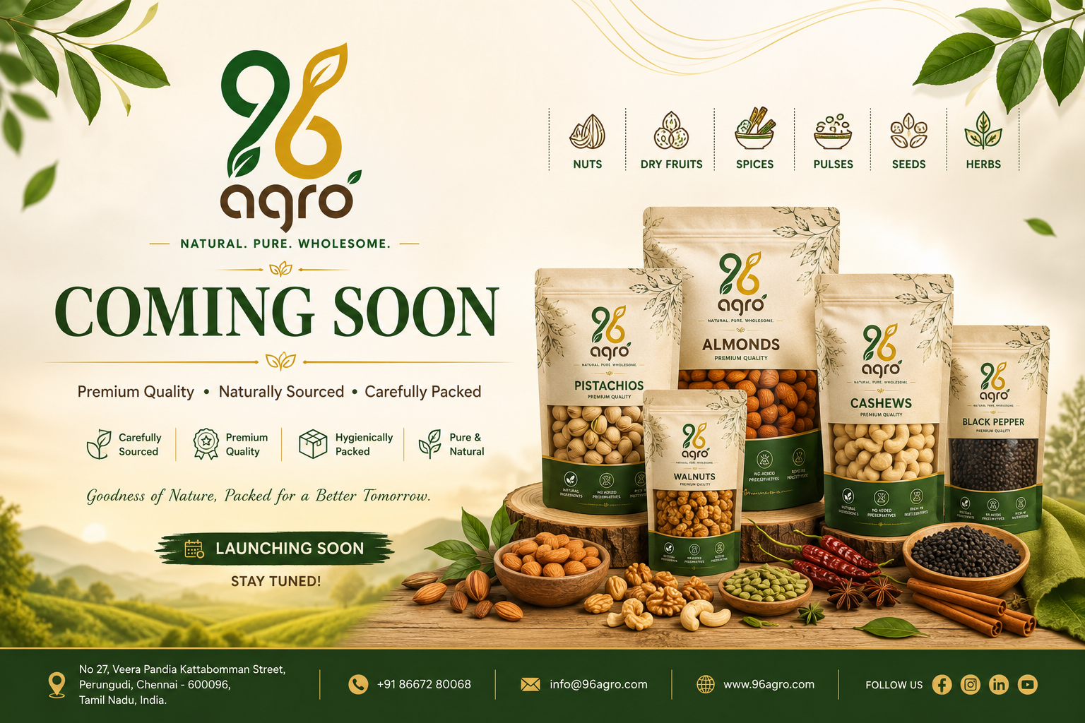 96Agro Coming Soon